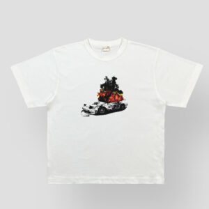 Burnout Drift Graphic T-Shirt