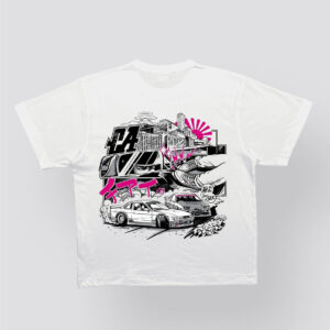 Tokyo Drift City Graphic T-Shirt